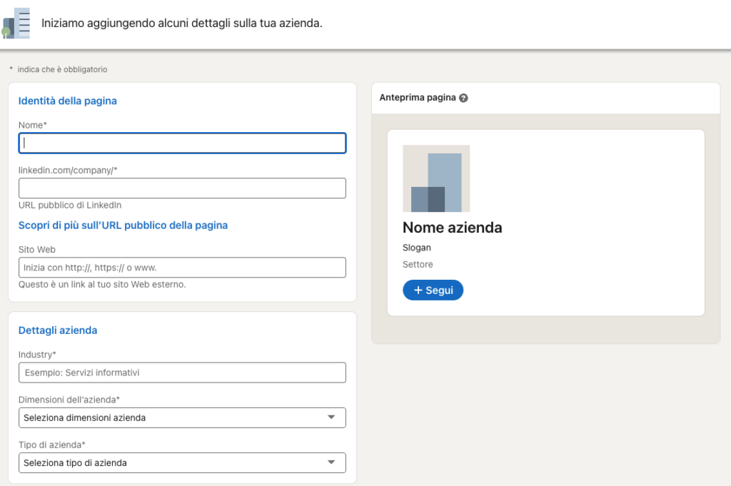 come gestire linkedin