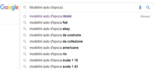scelta keyword testo web