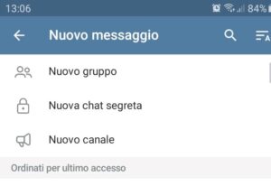 come usare telegram
