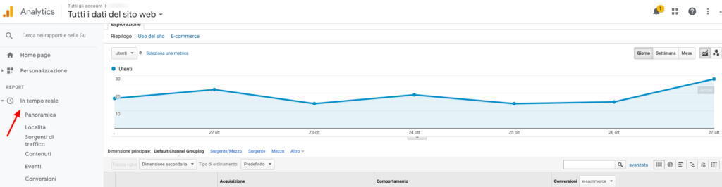 google analytics guida
