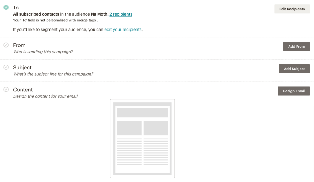 mailchimp cos'è