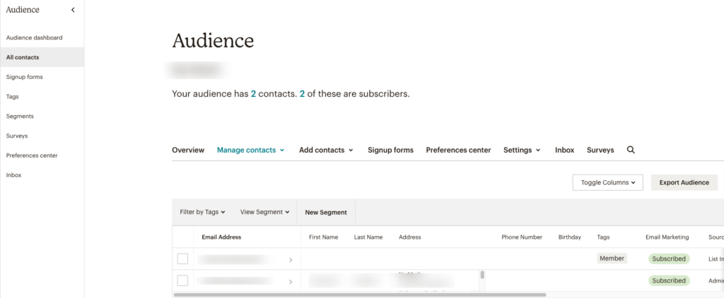 mailchimp cos'è
