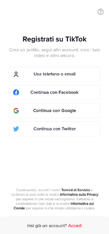 come si usa tiktok