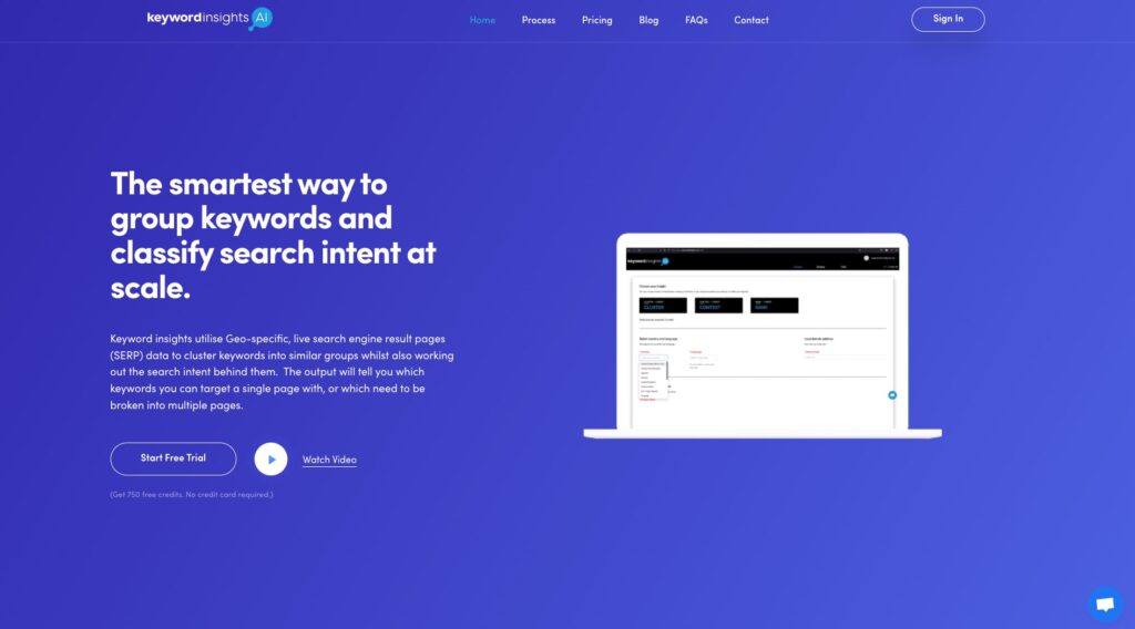 ricerca parole chiave keyword insight webalchlab