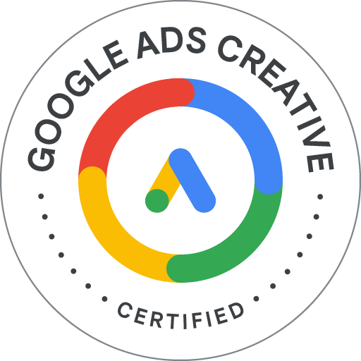 badge Certificato Google Ads Creative