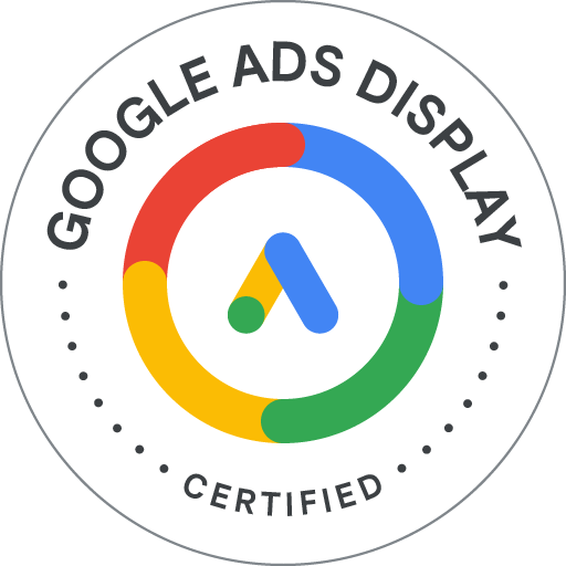 badge Certificato Google Ads Display