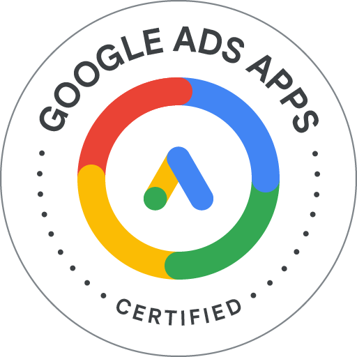 badge Certificato Google Ads Apps