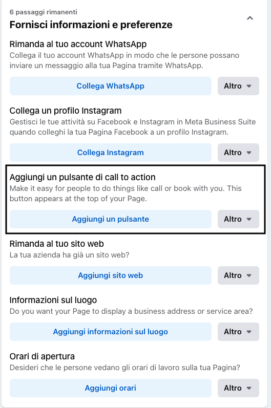 come creare una pagina facebook alle 15.09.51