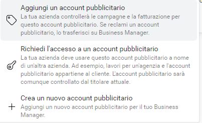 come creare il business manager 2