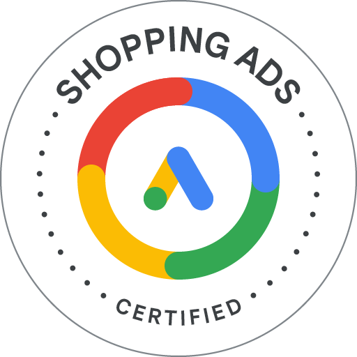 badge Certificato Google Shopping Ads