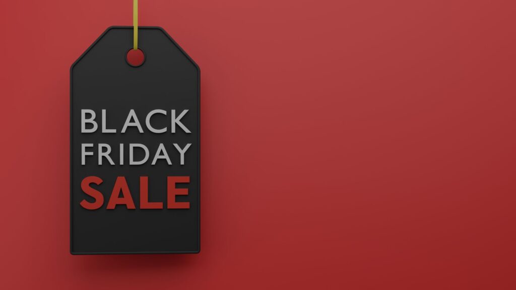 landing page black friday